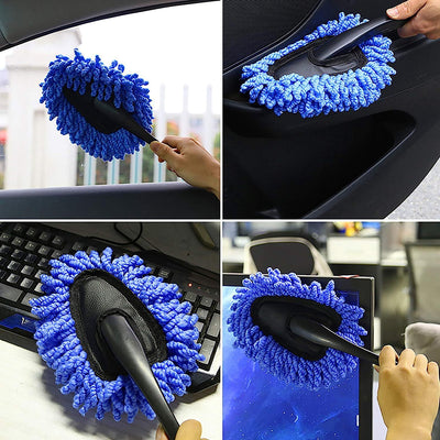 Recogedor de Polvo para Auto con Mango Retráctil y Microfibra - Image 12