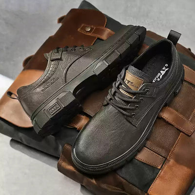 Zapatos de Cuero Ejecutivos para Hombre - Primavera y Otoño - Image 10