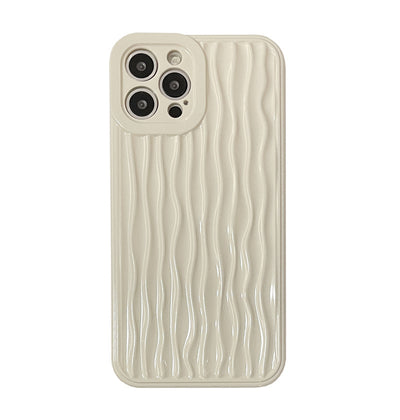 Funda Protectora Blanca Corrugada para Celular - Image 5
