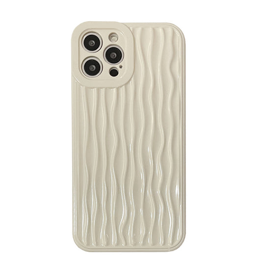 Funda Protectora Blanca Corrugada para Celular - Image 5