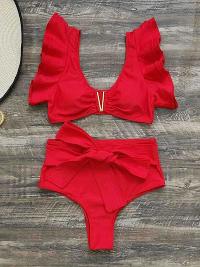 Bikini Dos Piezas Estilo Occidental para Mujer - Image 17