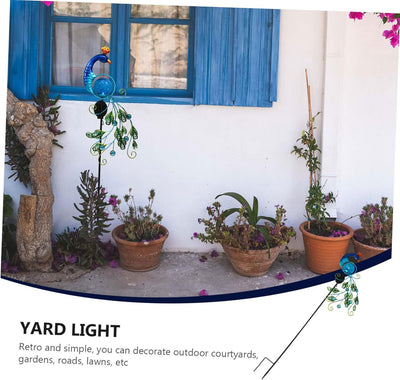Lámpara Solar Decorativa Pavo Real para Jardín - Image 17