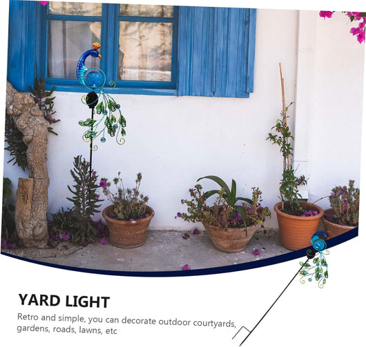 Lámpara Solar Decorativa Pavo Real para Jardín - Image 17