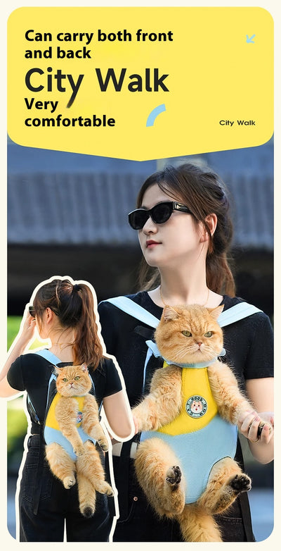 Mochila Pecho para Gatos Ligera y Portátil - Image 11