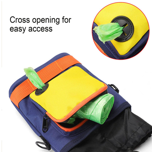 Bolsa Crossbody para Entrenamiento de Perros y Viajes al Aire Libre