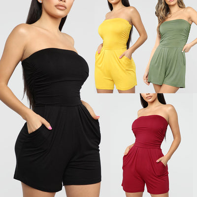 Jumpsuit Cómodo con Escote Envolvente para Casa - Image 11