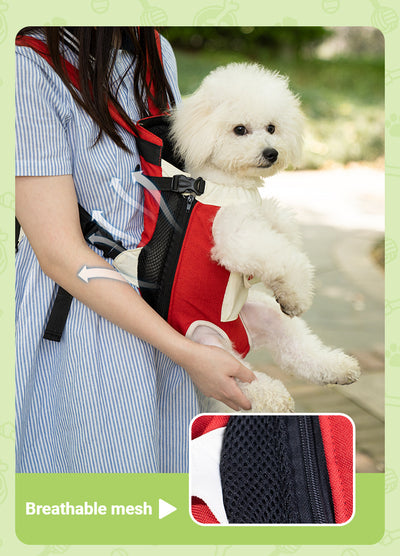 Mochila Transportadora para Mascotas - Bolsa Pecho Respirable para Perros y Gatos - Image 11