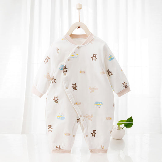 Pijama Enterizo Cálido de Algodón para Bebé Recién Nacido - Image 24