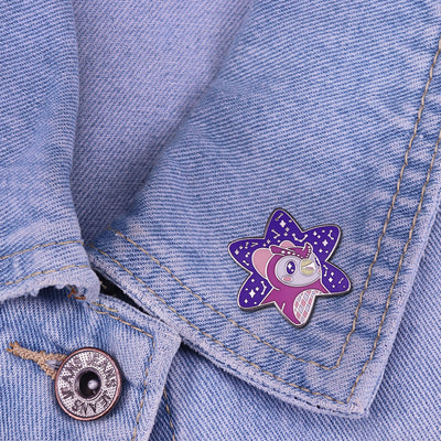 Broche Búho Cartoon en Metal - Image 6