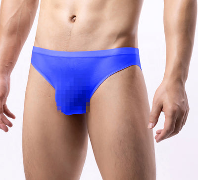 Calzoncillos Transparentes Cintura Baja Seda de Hielo para Hombre - Image 11