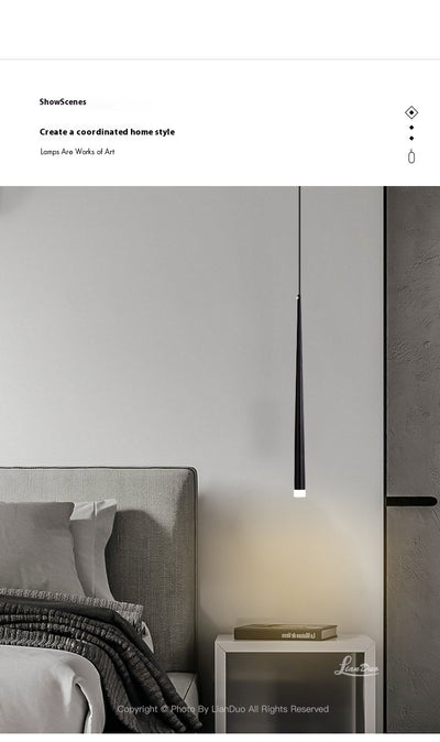 Lámpara Minimalista Nórdica para Mesita de Noche - Diseño Creativo - Image 9