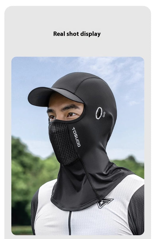 Pasamontaña Deportivo Ice Silk Protección Solar para Ciclismo y Outdoor - Image 19