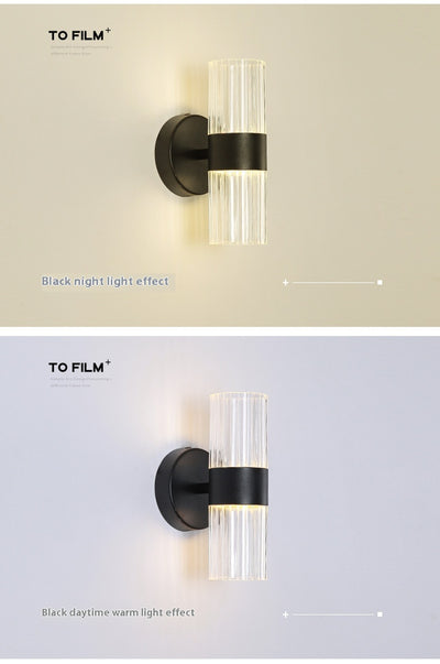 Lámpara LED de Pared Bicolor para Dormitorio y Sala de Estar - Image 11