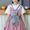 Bolso Bandolera Gato Adorable de Peluche Simulado