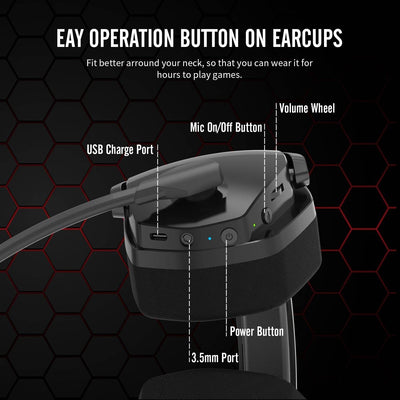 Auriculares Gaming Inalámbricos con Cancelación de Ruido G06 - Image 23