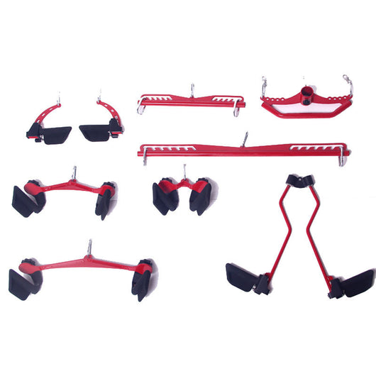 Kit de Barras y Poleas para Máquina de Ejercicios: Lat Pulldown, Remo y T-Bar - Image 15