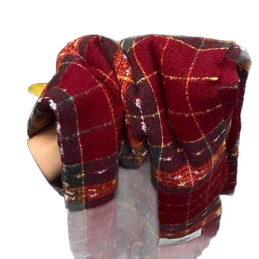 Bufanda de Imitación Cashmira para Mujer con Flecos - Versátil y Elegante - Image 11