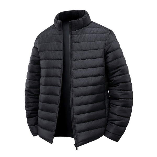 Abrigo de Invierno Unisex Acolchado con Cuello Alto - Resistente al Viento - Image 5