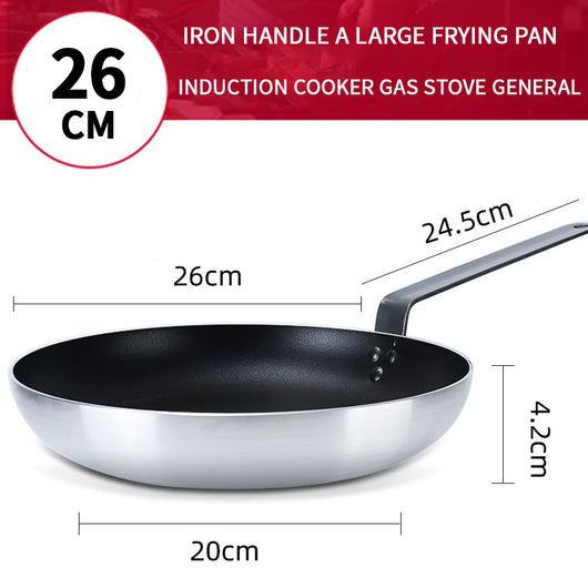 Sartén de Aluminio con Fondo Plano - Calidad Premium para tu Cocina - Image 8
