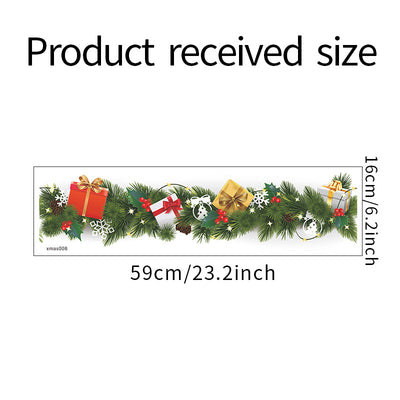 Adhesivo Decorativo Navideño Rama de Pino para Cintura - Image 6