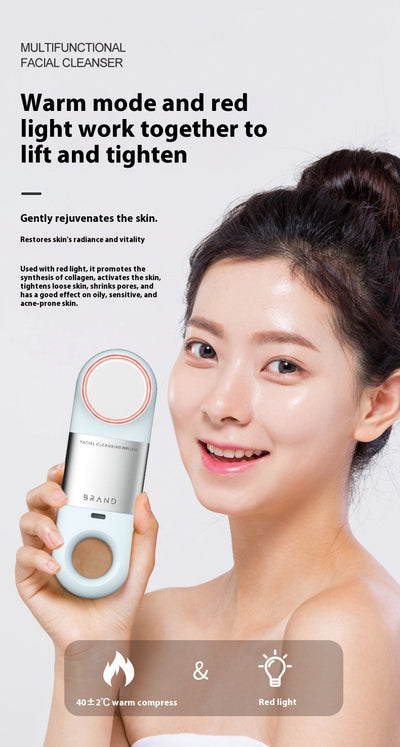 Limpiador Facial Ultrasónico Portátil con Carga USB - Image 9