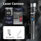 Linterna Láser LED de Largo Alcance con Pantalla LCD Digital para Exterior