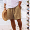 Shorts de Playa Casuales con Cordón y Bolsillos para Hombre