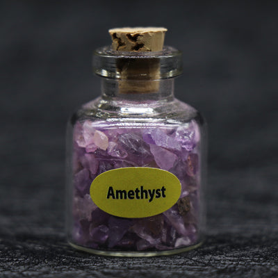 Botella de Cristales de Ágata - Espécimen Mineral con Gemas Naturales - Image 6