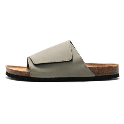 Pantuflas de Corcho y Cuero para Hombre - Sandalias Retro Cómodas - Image 8