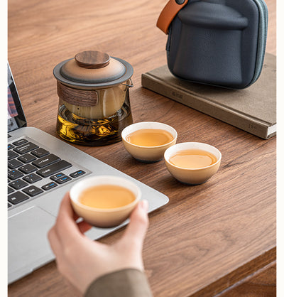 Juego de Té Portátil Rizhao Jinshan - Set Completo para Viajeros - Image 19