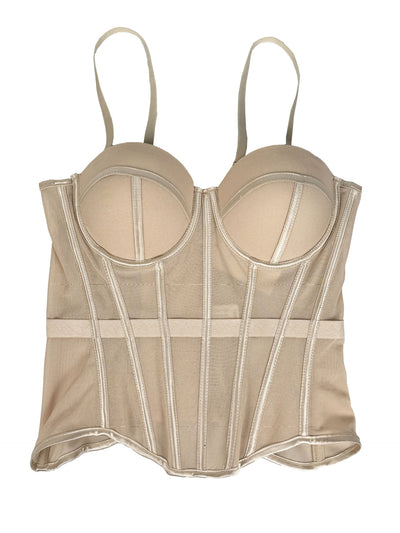 Corsé Reductor de Malla Estilo Europeo - Camiseta Ajustadora de Cintura - Image 16