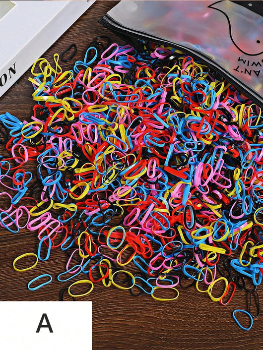 Bandas Elásticas para Cabello Infantil - Gomas Pequeñas Desechables para Niñas - Image 15