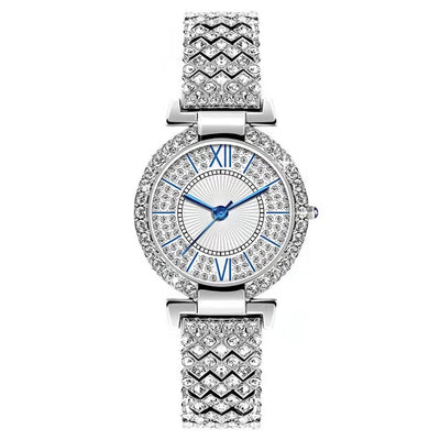 Juego de 5 Relojes para Mujer con Diamantes y Números Romanos - Image 8