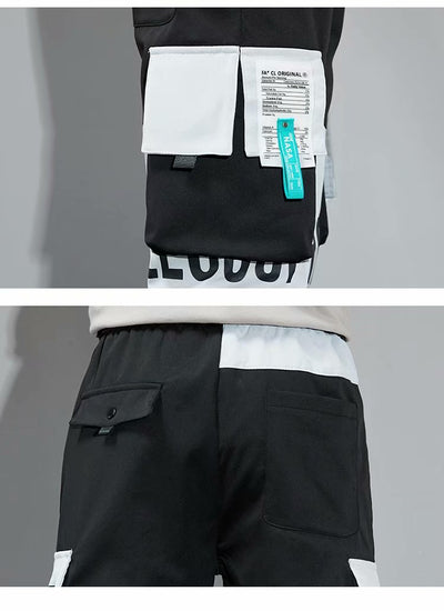 Pantalones Hip Hop Sueltos de Tendencia para Hombre - Primavera - Image 27
