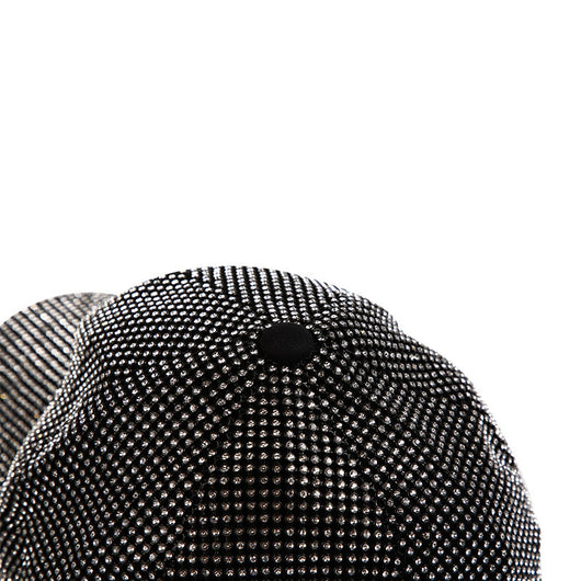 Gorra de Béisbol con Diamantes Completos Estilo Coreano Ala Ancha para Mujer - Image 8
