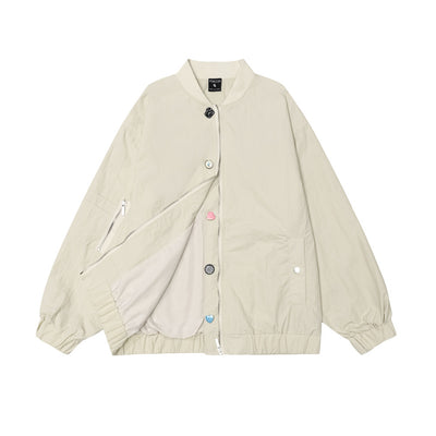 Chaqueta con Cuello Alto y Cierre, Diseño de Decoración con Cremallera - Image 17