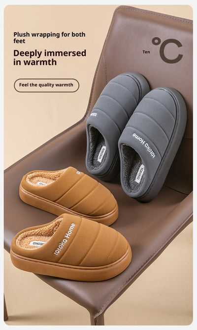 Zapatos de Algodón Impermeables con Forro Polar Cálidos para Otoño e Invierno - Image 15