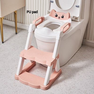 Escalera de Baño Infantil con Asiento de Inodoro y Reposapiés - Image 6