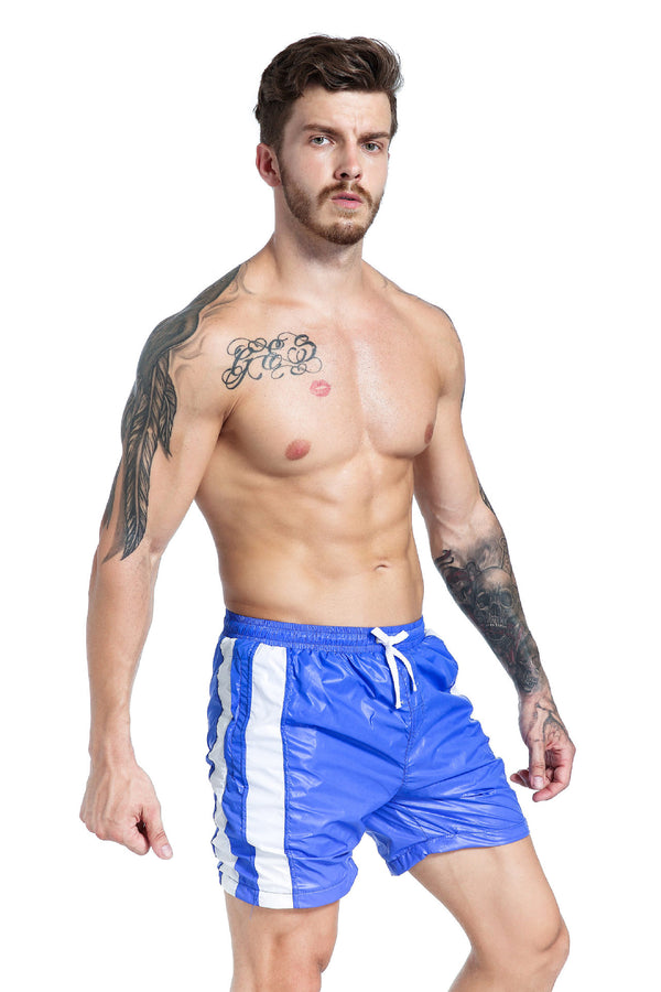 Shorts Deportivos Casuales Multicolor con Cordones para Hombre - Image 3