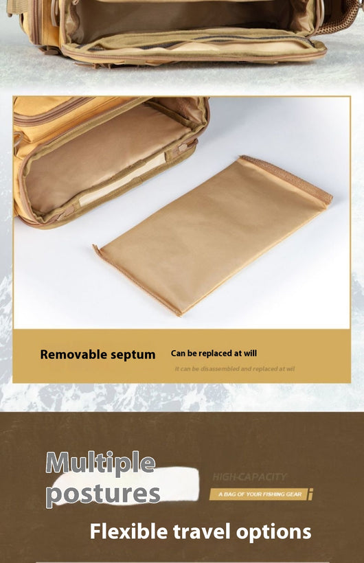 Bolsa de Almacenamiento Cruzada Luya Multifuncional para Pesca - Image 29