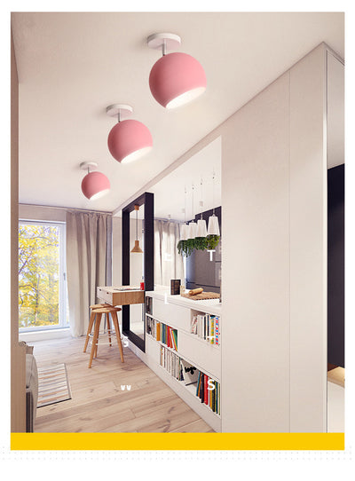 Lámpara LED de Techo Macaron para Pasillos - Luz Moderna en Hierro - Image 23