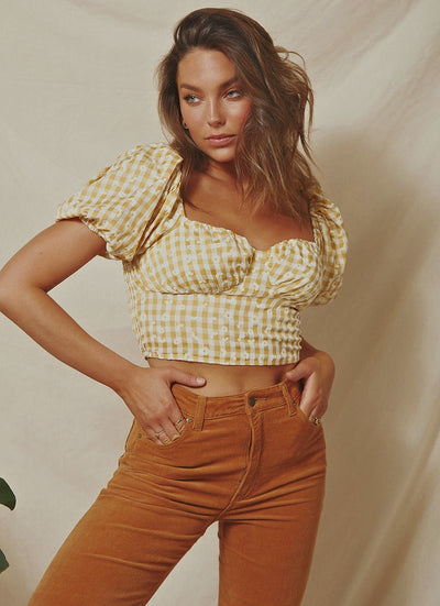 Blusa Crop Top Estampada Sexy con Pecho Envuelto para Primavera y Verano - Image 10