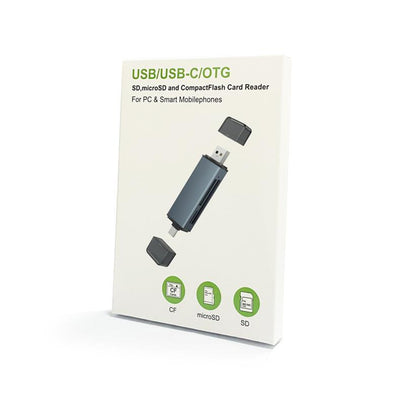 Lector Múltiple de Tarjetas CF, SD y USB 3 en 1 - Image 11