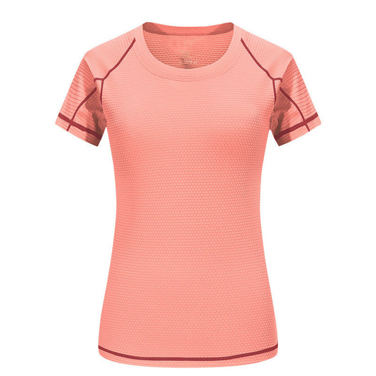 Camiseta Manga Corta de Seda para Hombre - Secado Rápido Cuello Redondo - Image 28