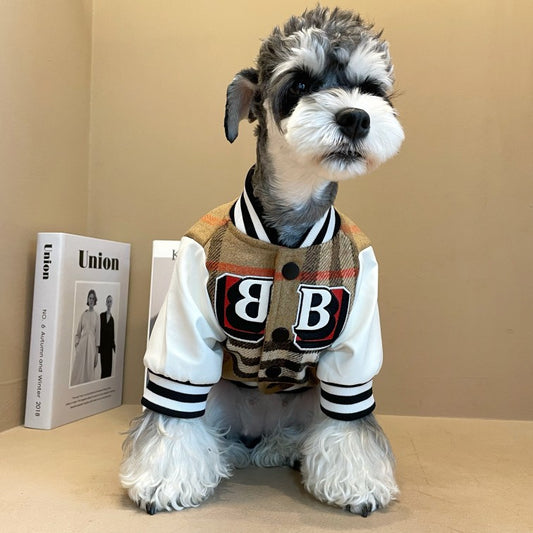 Abrigo Acolchado Invernal para Perros Pequeños - Schnauzer, Bichón, Shiba Inu y Razas Similares