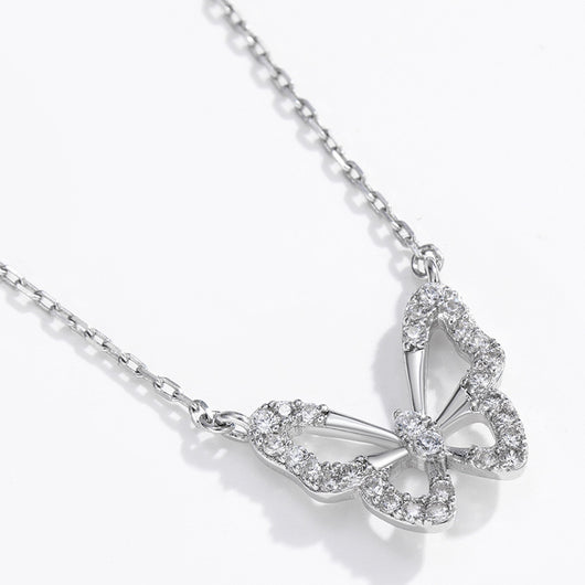 Collar Mariposa Hueco Coreano - Cadena Elegante para Clavícula - Image 6