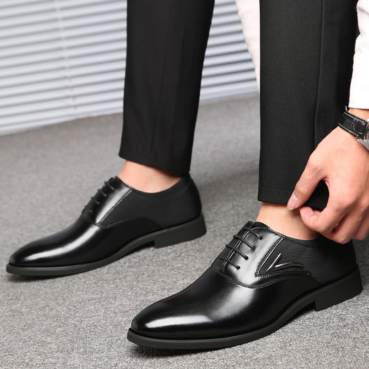 Zapatos de Vestir para Hombre Talla Grande Estilo Británico - Image 5