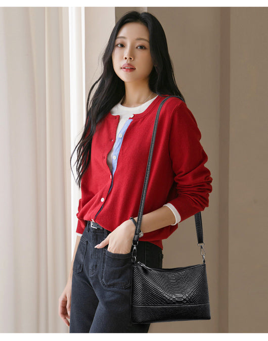 Bolso Bandolera de Cuero Premium - Diseño Versátil y Elegante - Image 10