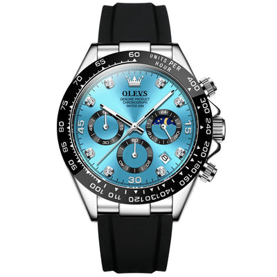 Reloj Deportivo Multifunción con Cronómetro de Cuarzo para Hombre - Image 9