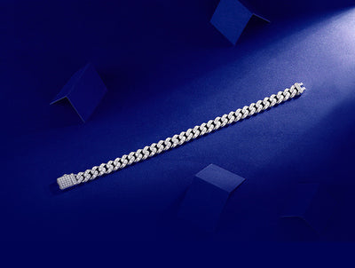 Pulsera Moissanita Plata Brújula de Luz para Hombre y Mujer - Image 5